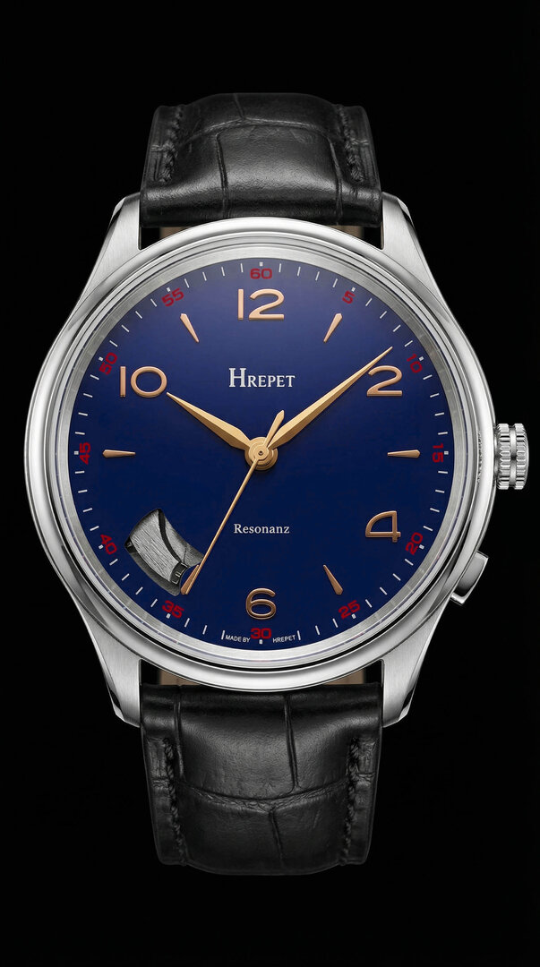 HREPET Resonanz IV – mechanische Uhr mit Stundenrepetition