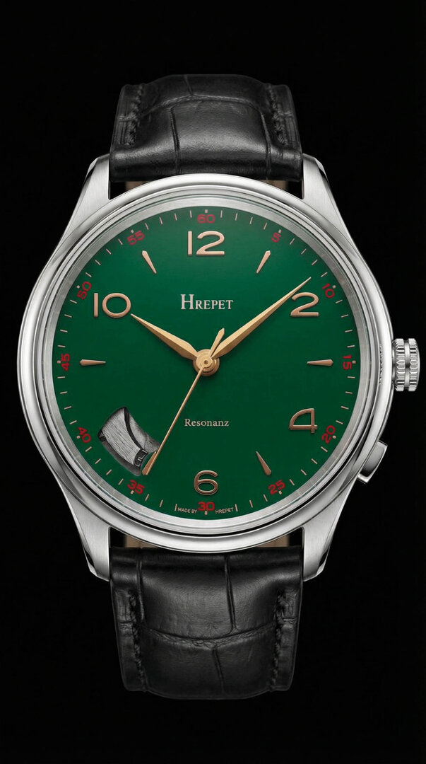HREPET Resonanz V – mechanische Uhr mit Stundenrepetition
